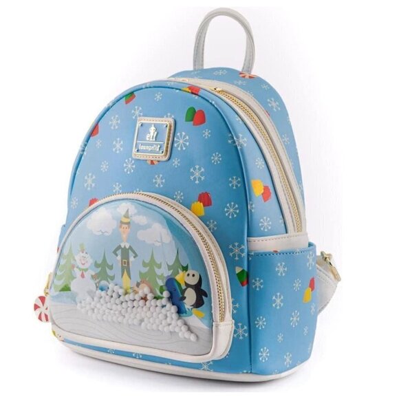 Loungefly Elf Buddy Cosplay Adult Womens Double Strap Shoulder Bag Purse - Picture 2 of 11